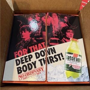 Stranger Things X Gatorade Exclusive 1987 Hawkins Capsule Size Large